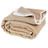 Reversible Quilt in tan  ivory