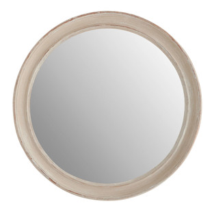 Miroir Elianne rond beige