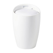 Tabouret blanc Tim