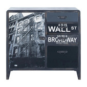 Credenza bassa industriale  Wall Street