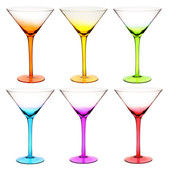 Box 6 Cocktailgläser Colorama