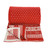 Plaid Chalet in maglia rossa