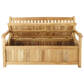 Aufbewahrungsbank für draußen Teak<br />La Rochelle