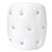 Pouf strass PVC blanc