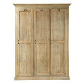 Wood Wardrobe Naturaliste