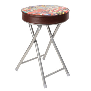 Hocker Patchwork Vintage