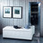 Bed End White  Chesterfield