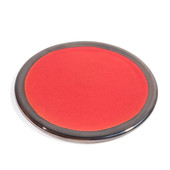 Posavasos de vidrio Allure rojo <br /> - Lote de 12