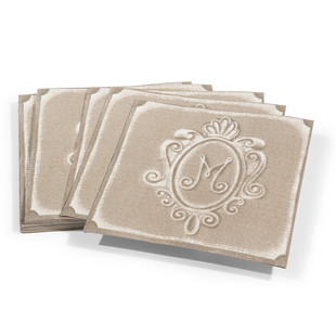 Serviette Demeure x20 <br /> - Lot de 4