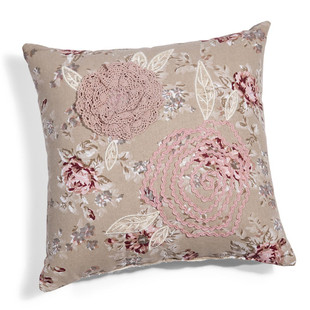 Kissen Belladonna Blume <br /> - Set aus 2