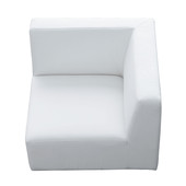 Corner section White  Modulo