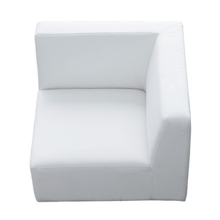 Eckelement weiß  Modulo