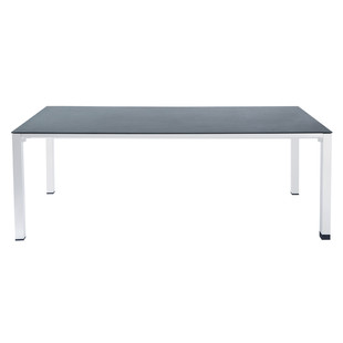 White dining table Square Garden