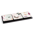 Plateau 3 coupelles Butterfly