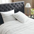 Testata letto 160 cm grigia <br />Chesterfield
