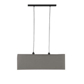 Lampada a sospensione grigio topo