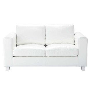 Ledersofa 2-Sitzer Kennedy