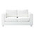 Ledersofa 2-Sitzer Kennedy