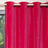Velvet curtain in fuchsia