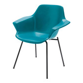 Vintage zetel eendenblauw Vampire