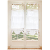 St Anne linen short curtain - sold individually
