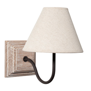 Applique Hortense bois naturel