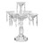 Crystal 4-branch candelabra