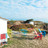 Lote de 2 sillas rojas Guinguette