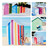 Kit 5 toiles Cabines colorées