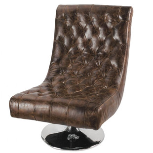 Leather armchair  Bossley