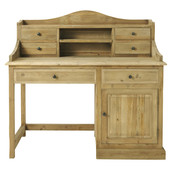 Bureau enfant bois recyclé Noisette