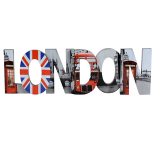 London wall decor, large
