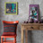 Chaise orange Bistrot