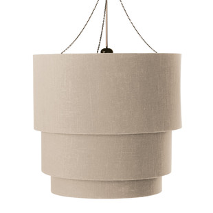 Lampada a sospensione Tamburo beige