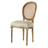 Sedia in lino Louis