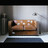 Canapé cuir 2 places fixe<br />Globe Trotteur