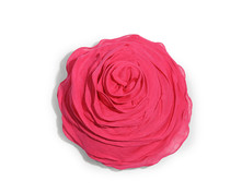 Fuchsia pink cushion