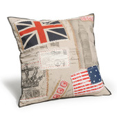 Coussin patch England  <br /> - Lot de 2