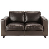 Ledersofa 2-Sitzer Kennedy