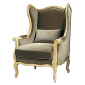 Bergère taupe Manoir