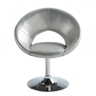 Fauteuil argent  Pop Art
