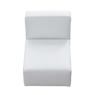 Sitzelement weiß  Modulo