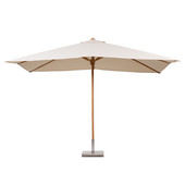 Parasol rectangle ivoire Oléron