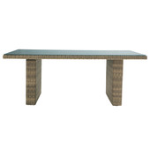 Table de jardin rectangulaire Bali