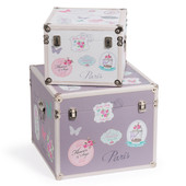 Set of 2 Garden Flower chests