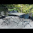 Chaise de jardin pliante gris anthracite