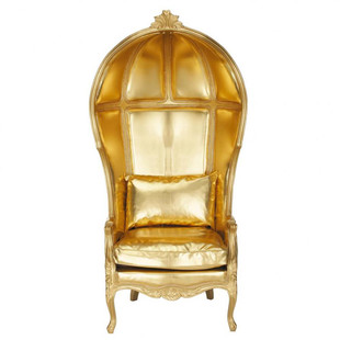 Gold armchair  Carrosse