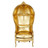 Gold armchair  Carrosse