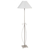 Lampadaire Volute gris