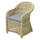 Kid’s garden armchair, grey<br />Saint-Raphaël